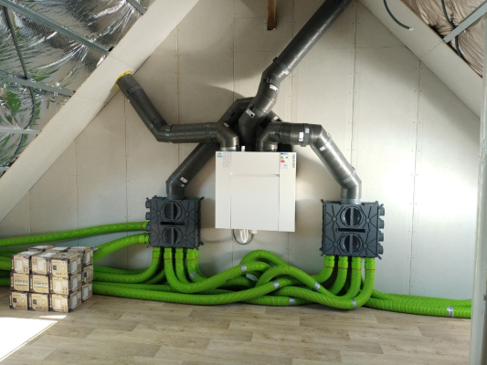 Système de ventilation VMC à Maraussan